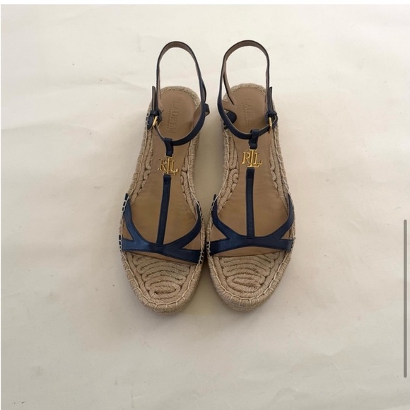 Lauren Ralph Lauren Payton Platform Espadrille
Sandal, Indigo Dusk, Size 9, NWOT - Picture 5 of 12